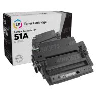 LD Compatible Q7551A / 51A Black Toner for HP