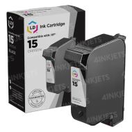 LD Remanufactured C6615DN / 15 Black Ink for HP