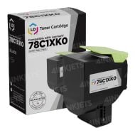 Compatible 78C1XK0 Extra HY Black Toner for Lexmark