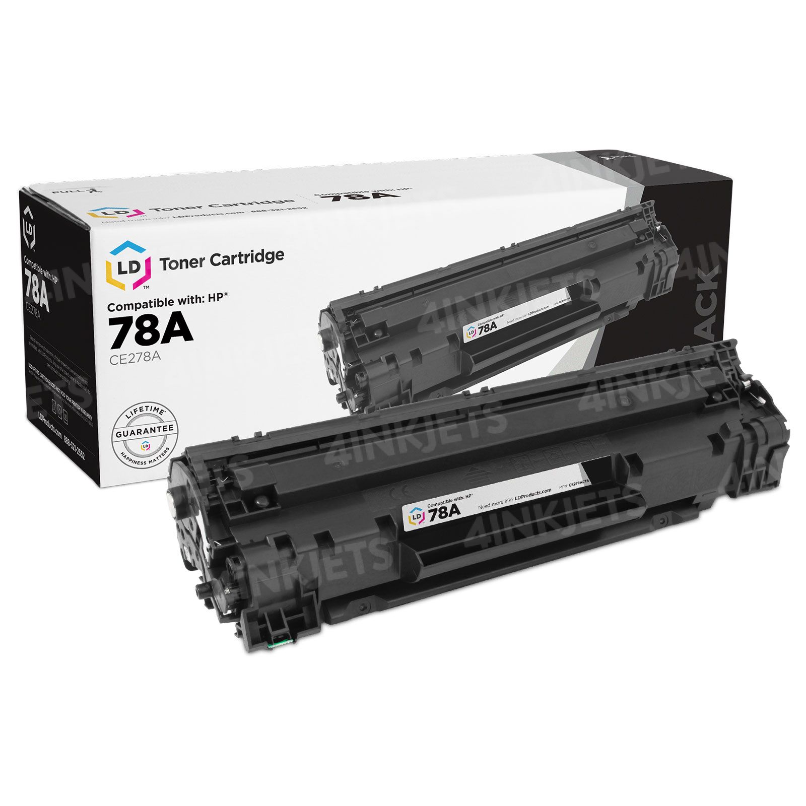 HP 78A Black Compatible Toner Cartridge - Lower Price, Top-Rated