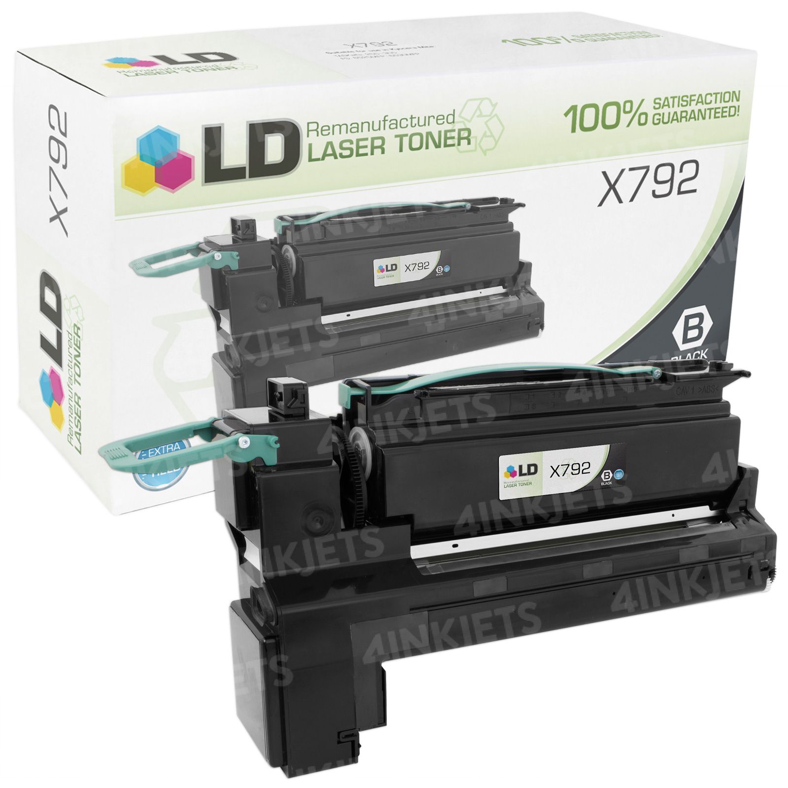Lexmark X792 Black Return Program 20K Print Cartridge