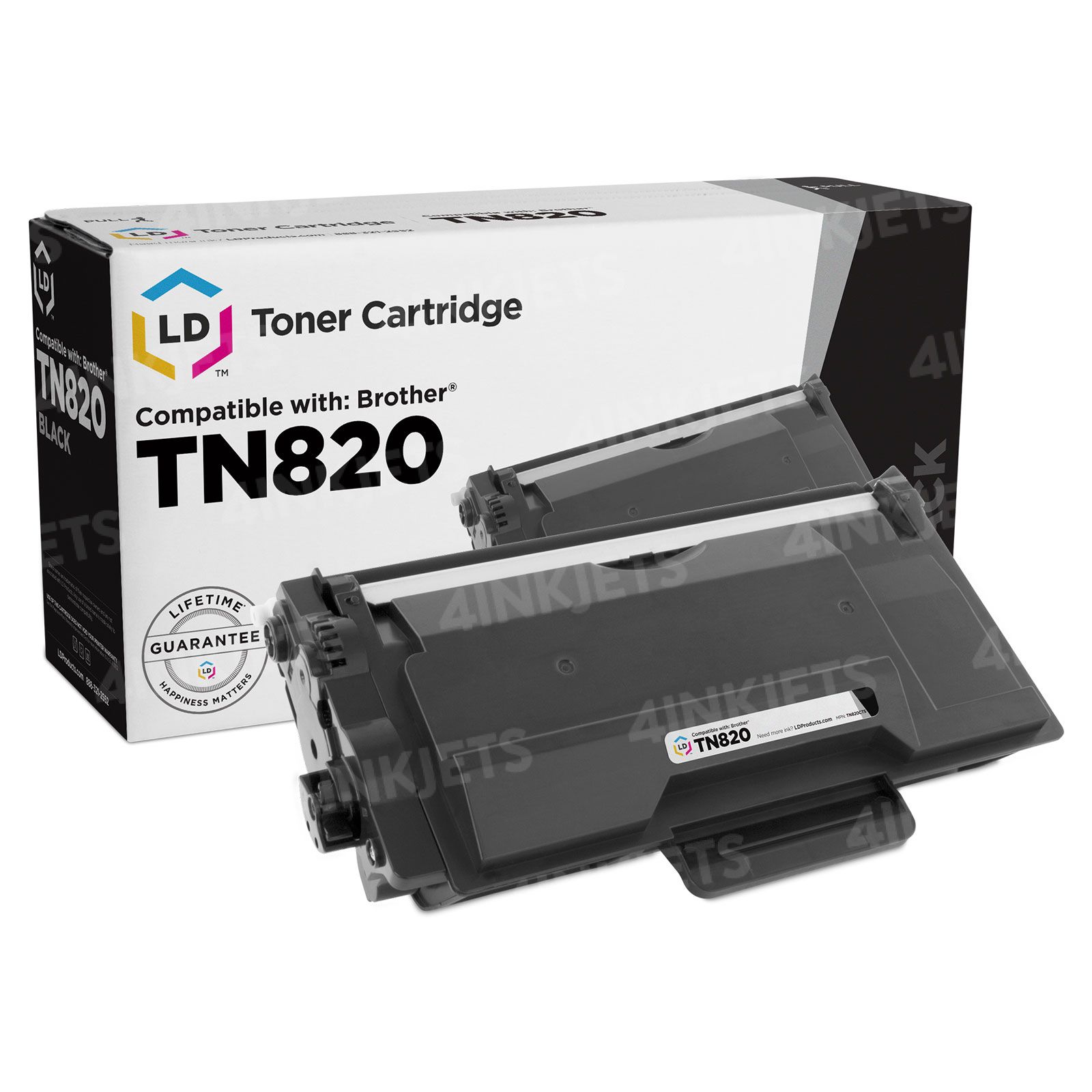 QUALITONER - Toners x2 - TN328 TN 328 Noir - Compatible pour
