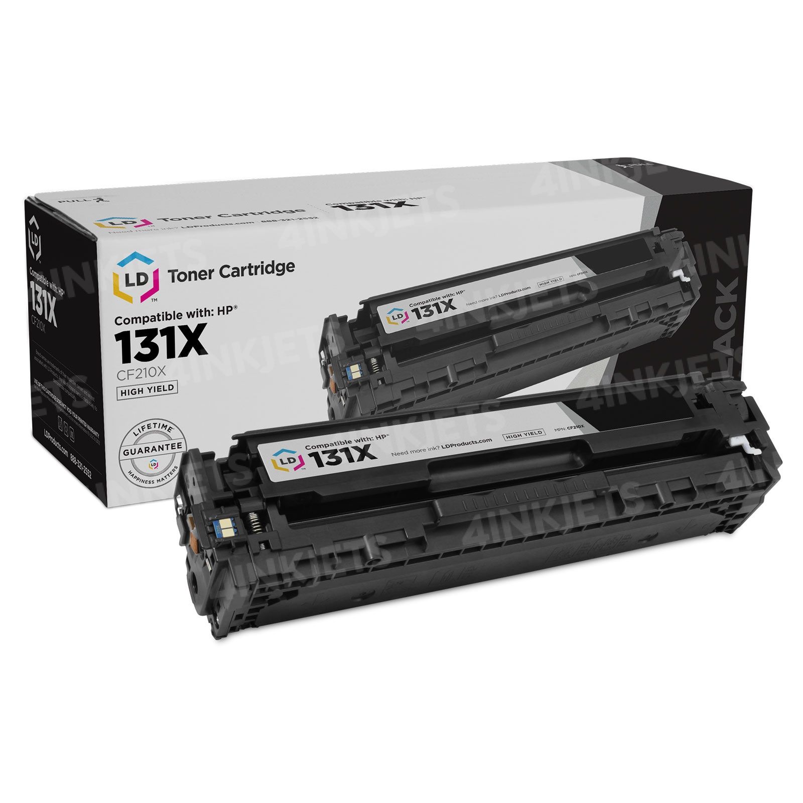 HP 131X (CF210X) High Yield Black Toner Cartridge – Genuine OEM – New