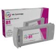 LD Remanufactured C4932A / 81 Magenta Ink for HP