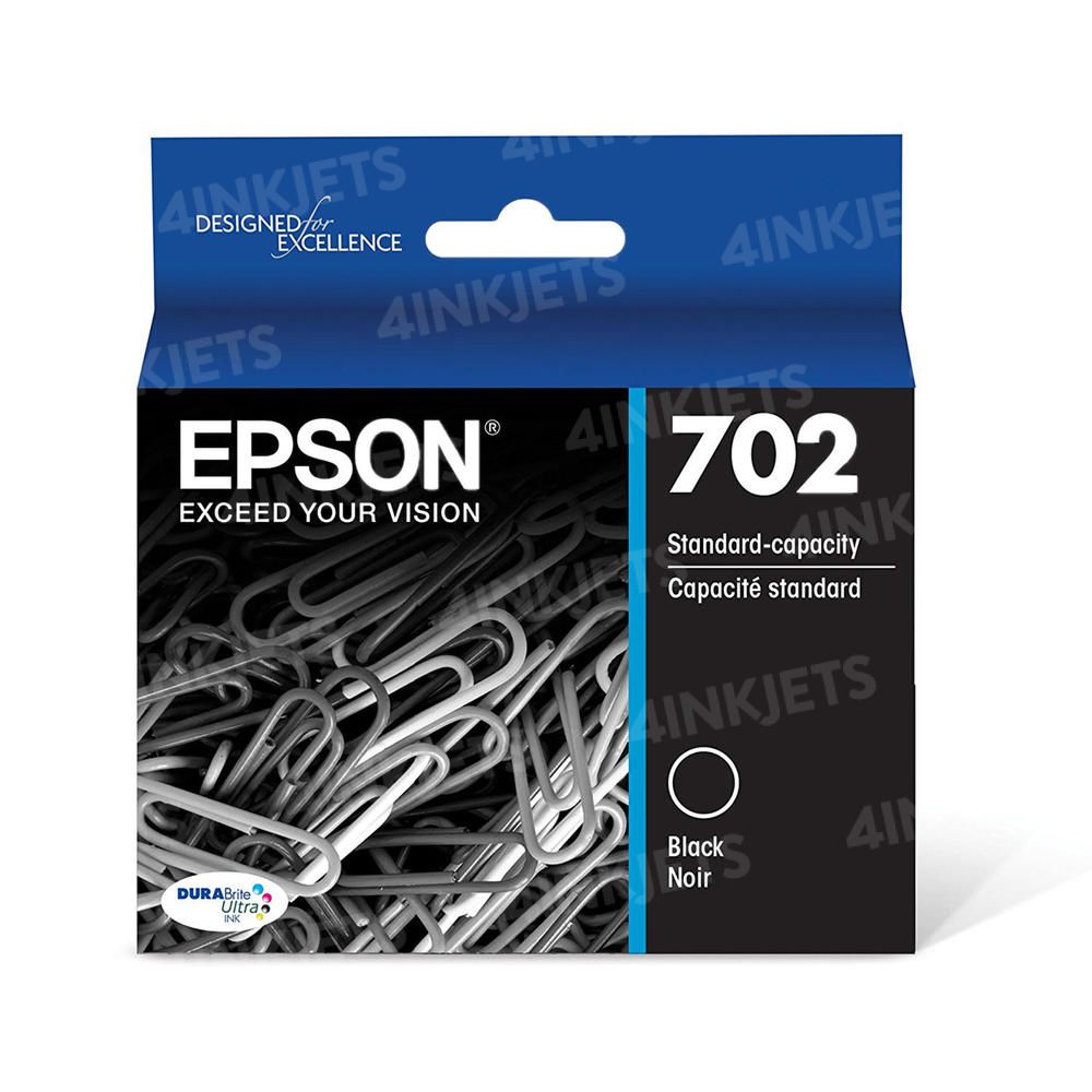 Epson 702 Black Ink (T702120-S) Standard Capacity - Low Cost