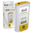 LD Remanufactured C9454A / 70 Yellow Ink for HP