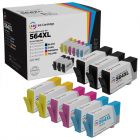 LD Compatible Set of 9 HY Ink Cartridges for HP 564XL