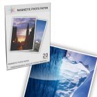 LD Glossy Magnetic Photo Paper - 8.5 x 11" - 20 pack