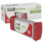 LD Remanufactured CE038A / 771 Red Ink for HP