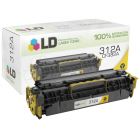 LD Remanufactured 312A Yellow Laser Toner for HP