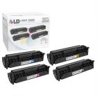 Remanufactured Replacement Bundle of 4 Toners for HP 305X / 305A