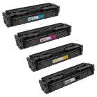 Compatible Canon 045H Set of 4 High Yield Toner Cartridges