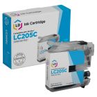 Compatible Brother LC205C Super HY Cyan Ink Cartridge