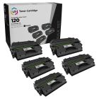 5 Pack Canon 120 High Yield Black Compatible Toner Cartridges