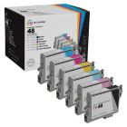 Remanufactured T048 6 Piece Set of Ink for Epson