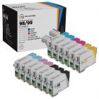 Remanufactured 98 99 Ink 13-Piece Set for Epson
