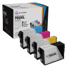 Set of 4 Compatible Epson 702XL Ink
