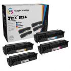 LD Remanufactured Replacement for HP 312A (Bk, C, M, Y) Toners