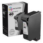 LD Remanufactured 51640A / 40 Black Ink for HP