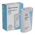 LD Remanufactured C9390A / 70 Light Cyan Ink for HP