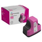 LD Remanufactured C8772WN / 02 Magenta Ink for HP