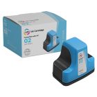 LD Remanufactured C8774WN / 02 Light Cyan Ink for HP