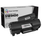 Compatible High Yield Black Toner for Lexmark 51B1H00