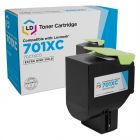 Compatible Lexmark 701XC Extra High Yield Cyan Toner