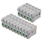Remanufactured T068/T069 14 Piece Set of Ink for Epson