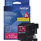 OEM Brother LC105M Super HY Magenta Ink Cartridge