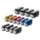 Canon PGI-220 & CLI221 Compatible Ink Set of 14