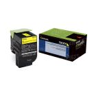 OEM Lexmark 701XY Extra High Yield Yellow Toner
