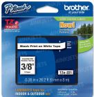 OEM Brother TZe221 Black on White Tape