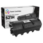 Compatible Lexmark 521H High Yield Black Toner