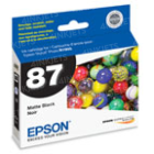 Original Epson 87 Matte Black Ink Cartridge