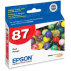 Original Epson 87 Red Ink Cartridge