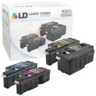 Compatible Set of 4 HY (Bk, C, M, Y) Toners for the Dell 1250, 1350, 1760