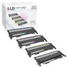 Compatible Samsung CLT-406S (Bk, C, M, Y) Set of 4 Toners