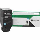 Lexmark OEM 71C10C0 Cyan Toner Cartridge