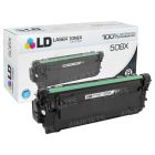 Compatible HP 508X HY Black Laserjet Toner Cartridges, CF360X