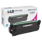 Compatible HP 508X HY Magenta Laserjet Toner Cartridges, CF363X 