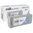 LD Compatible CZ686A / 831 Light Cyan Latex Ink for HP