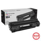 Remanufactured MICR Toner for HP 35A Black