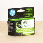 Original HP 63XL HY Tri-Color Ink, F6U63AN