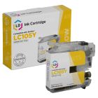 Compatible LC105Y Super High Yield Yellow Ink for Brother