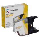 Compatible LC75Y High Yield Yellow Ink for Brother