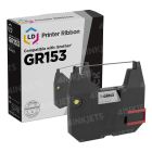 Brother Compatible GR-153 Black POS Ribbon, 1-pack