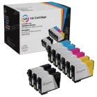 Set of 9 Remanufactured Epson T212XL High Yield Ink Cartridge (3 Black & 2 of each Cyan, Magenta, Yellow)
