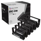 Epson Compatible ERC-23B Black POS Ribbon, 6-pack