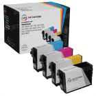 Remanufactured HY 252XL 4 Piece Set of Ink for Epson